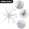 White Paper Star Lanterns | Handmade Paper Star Haning Decorations Supplier