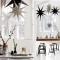 3pcs 9 Mix color Dot Paper Star Lantern Hanging Lampshade Christmas Home Party Decoration