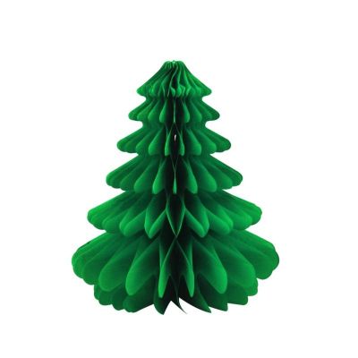 Christmas Decoration Kit Christmas Tree Paper Fan Hat Bell Snowflake Honeycomb Balls for Party