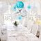 Snowflake Hanging Paper Lantern Set Hanging Swirls for Christmas Wedding Birthday Party Supplies
