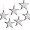 Vintage Paper Music Stars Garland Christmas Tree Ornament for Christmas Decorations