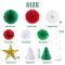 Snowflake Hanging Paper Lantern Set | Hanging Swirls for Christmas Wedding Birthday Party Supplies
