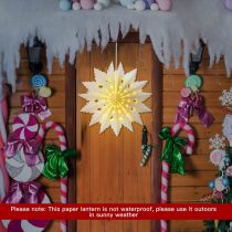 Paper Snowflake Lantern | Classic style Christmas Hanging Decorations Wholesale