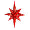 Wholesale Christmas Ornaments Lamp Eight Paper Star Lanterns Advent Star for Party Decorations