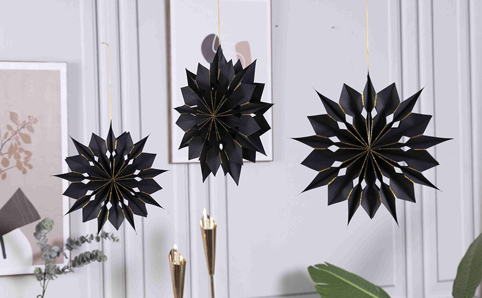 Étoile de Noël en papier