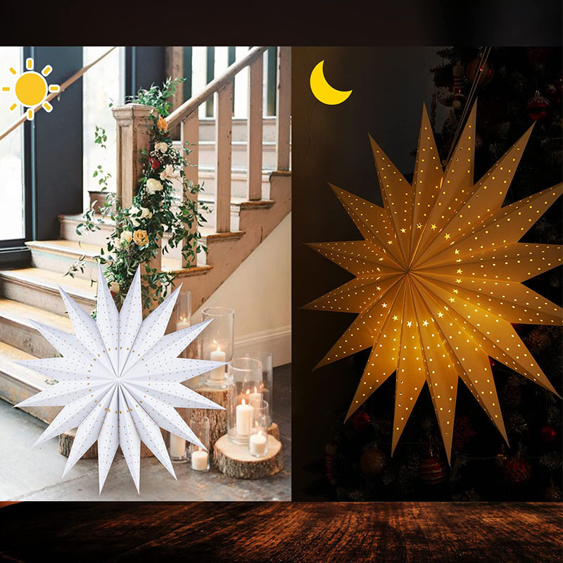 paper star lanterns