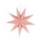 Pink Paper Star Lantern Ornaments Hanging Pendant Stars Paper Star Lantern for Party Decorations