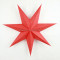 Hanging Christmas Red Paper Stars Lantern 30cm Stars Ceiling Hanging Decorations
