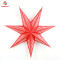 Hanging Christmas Red Paper Stars Lantern 30cm Stars Ceiling Hanging Decorations