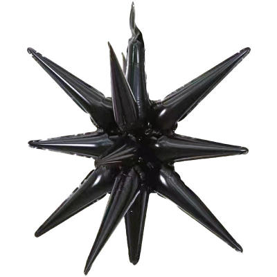 Wholesale 22 Inch One Piece Laser 4D Explosion Star Aluminum foil for Balloon Wedding Birthday Party Decoration