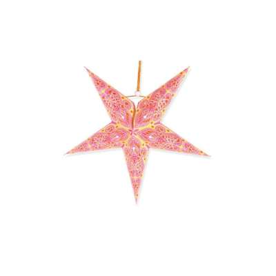 Customize Colorful 3D Hanging stars DIY Handicraft 3D Paper Star Lantern Lamp for Party Decorations