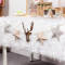 Christmas Ornaments Hanging Deer Head Stars Garland for Christmas Party Decorations