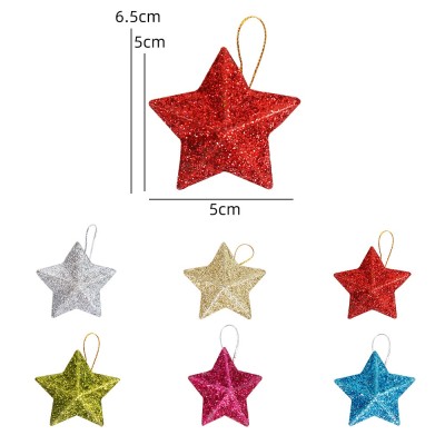 Christmas Decorations 3D Star Christmas Tree Hanging Ornaments Wholesale