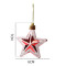 Wholesale New Christmas Tree Decoration Five-pointed Christmas Tree Decoration Set