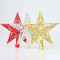 Christmas Decoration Five-pointed Star Tree Top Star Decorations Props Plastic Hollow Five-pointed Star