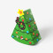 New Lovely Red Christmas Tree shape Candy Gift Box Christmas Eve Small Paper Gift Box