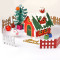 Custom Children's Gift Christmas Cookie House Decorations for Christmas Party Decorations