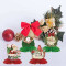 8pcs New Christmas Party Decorations Classic Christmas Retro Themed Party Honeycomb Decorations