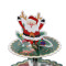 Christmas Dessert Stand Birthday Decoration 3 Tier Cake Stand Custom Paper Party Supplies