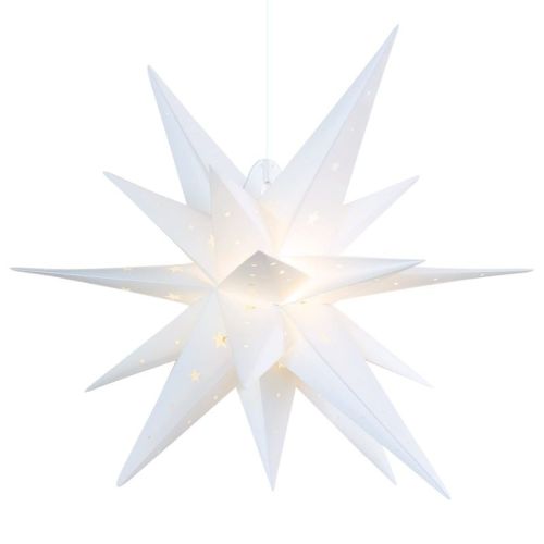 Decorative 3D Luminous Star | 23 inch LED Christmas Star Christmas Decorations Supplier