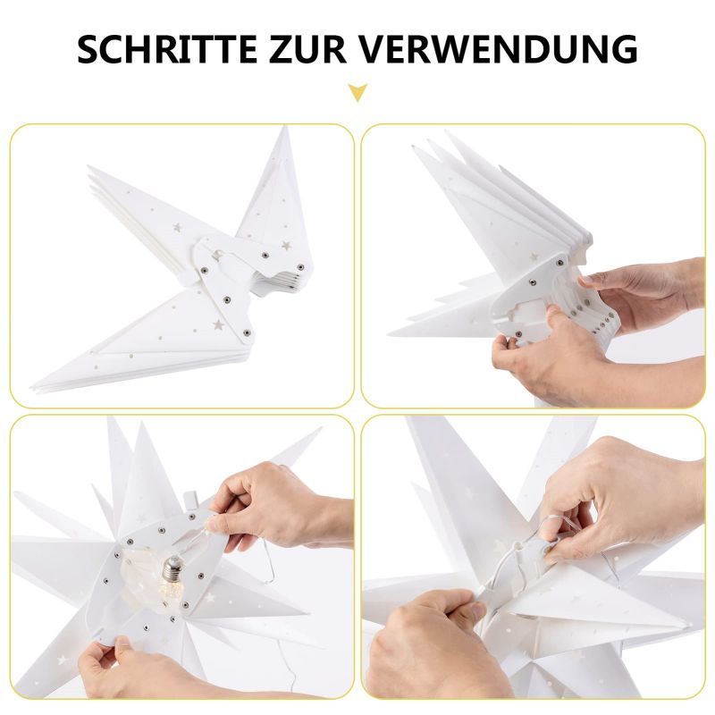 Étoile de Noël LED
