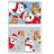 2023 New Christmas Decorations Stickers Christmas Shop Window Decoration Santa Snowman Static Stickers