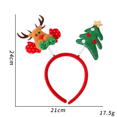 Wholesale Christmas Party Decoration Supplies Cute Headbands Photo Props
