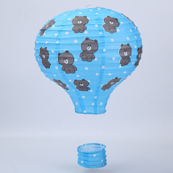 New Year paper lantern hot air balloon manufacturers wholesale Christmas party holiday decoration paper cage