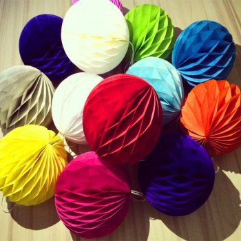 Paper Honeycomb Lantern Decoration Party Decoration Paper Flower Ball Wedding Birthday Party Decoration
