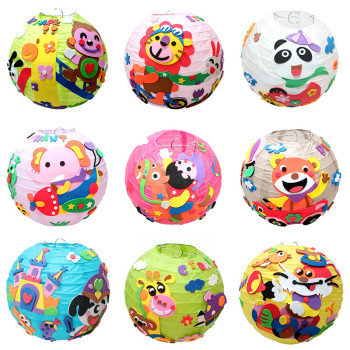 New Year Party Cartoon Lantern Cute Children's decoration Paper Lantern