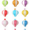 New Year colorful paper lantern hot air balloon manufacturers wholesale wedding party holiday decoration paper cage