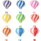 Wholesale Colorful Stripe Paper Lanterns | Hot Air Balloon Haning Lantren Decoration Manufacturers