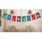 New Year Cartoon Christmas Banner Party Decoration