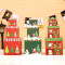 Christmas Decorations Christmas Gift Box Scene Decoration Stacking Christmas Tree Box Decorations