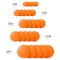 25pcs Orange Paper Lanterns for Party Decorations about Birthdays Christmas Weddings and Special Occasions