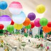 14 pcs paper lanterns Colorful cute Chinese paper lanterns decorated indoor rooms and outdoor party supplies