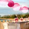 14 pcs paper lanterns pink cute Chinese paper lanterns decorated baby party supplies