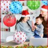 12 Pcs Christmas Party Paper Lanterns with LED Light Colorful Christmas Paper Lantern Lamps