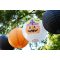3pcs Halloween Party Themed Hanging Pumpkin Paper Lanterns
