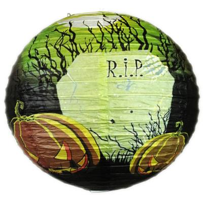 3pcs Halloween Party Themed Hanging Cute Graveyard cartoon Lanterns