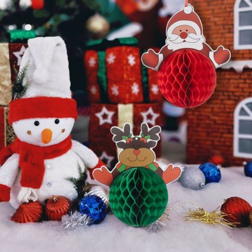 Christmas Honeycomb Balls | Xmas Decorations Christmas Party Decorations Supplier