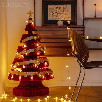 Christmas Tree Honeycomb Decorations | Large Christmas Tree Ornament Manufacturer