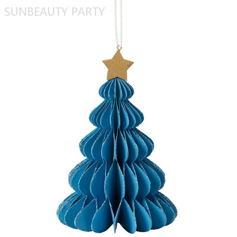 Blue Christmas tree decorations