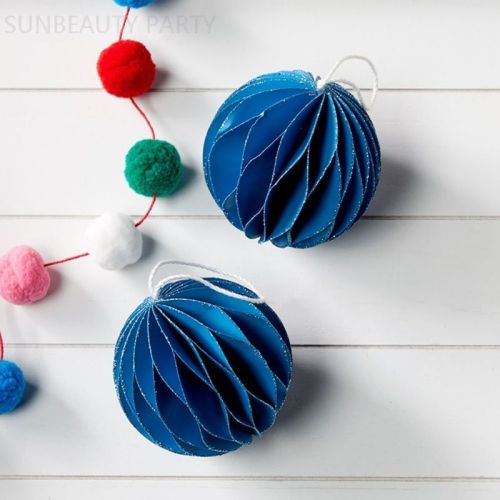 Christmas Paper Ornaments | Christmas Tree Decorations Wholesale