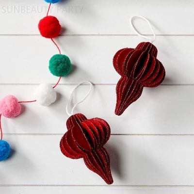 Christmas Paper Ornaments | Christmas Tree Decorations Wholesale