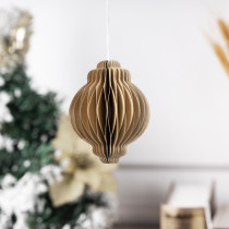 Bulk Buy Honeycomb Paper Christmas Ornaments Christmas Tree Decoration For Merry Christmas