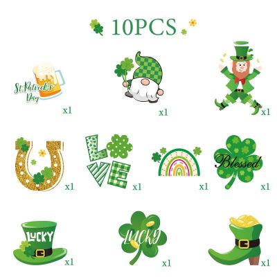 Custom St Patrick's Day Decorations | Shamrock Hanging Decorative Swirls Supplier