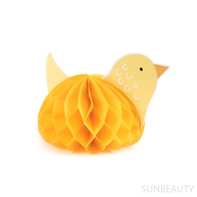 chick honeycomb decorations