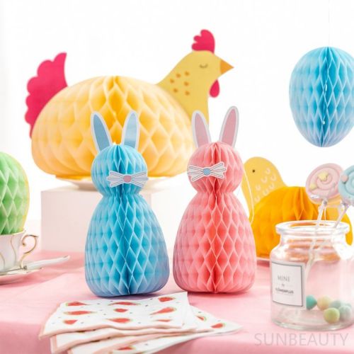 Personalized Easter Honeycomb Decorations | Easter Table Centerpieces Decorations Supplier