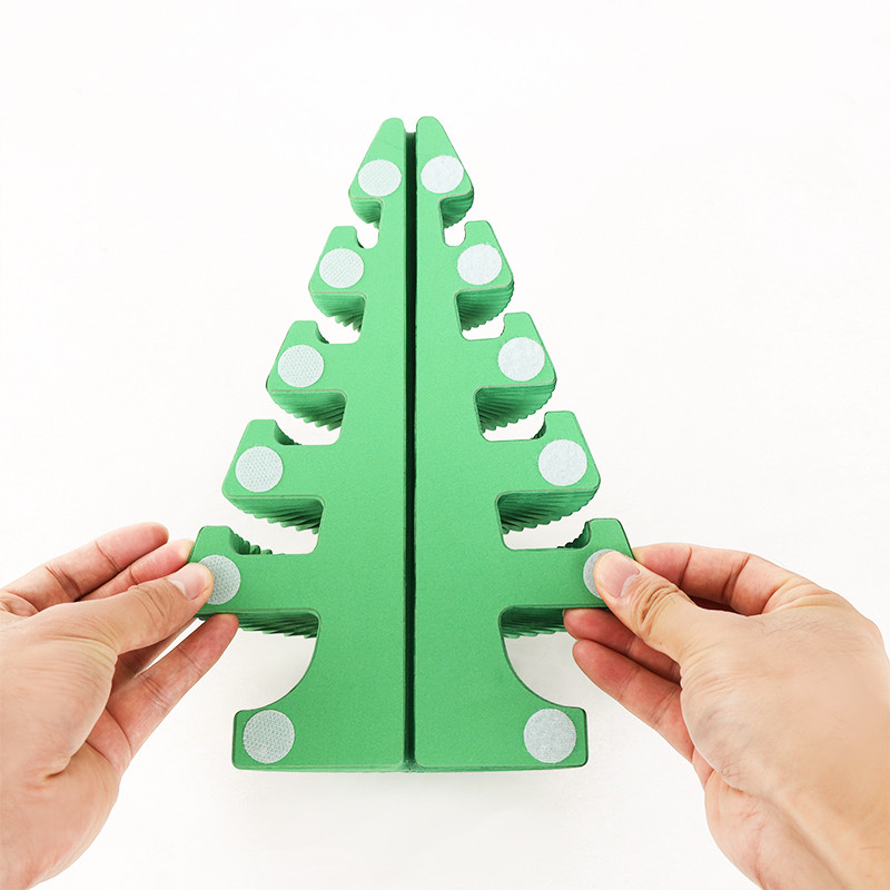 Green Christmas Tree Honeycombs